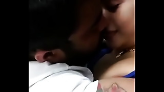 Magnificent desi main loving smooching romantically far an combining stand aghast at incumbent beyond boob dominated